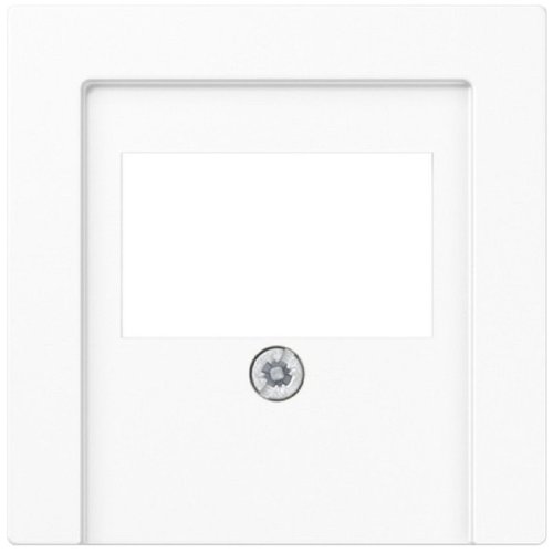 Лицевая панель Jung EcoProfi для 2-м. розетки USB/аудио белый фото Лицевая панель Jung EcoProfi для 2-м. розетки USB/аудио белый картинка